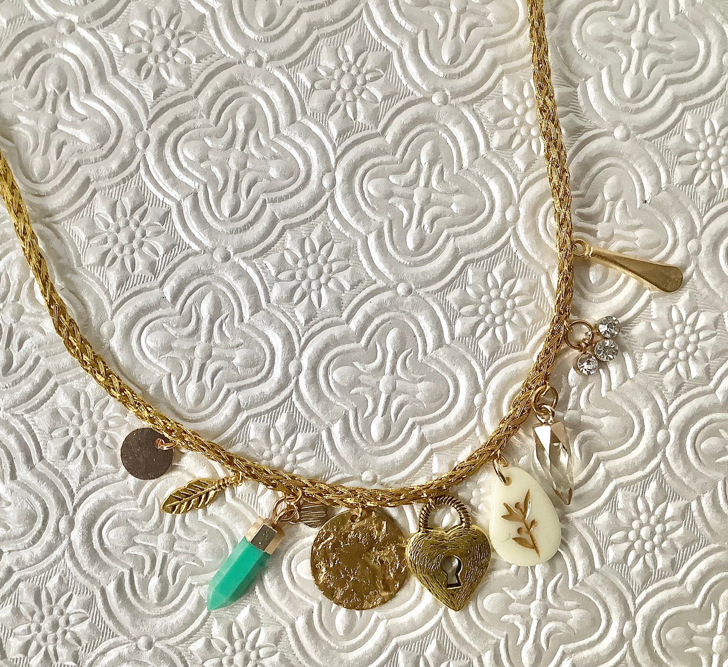 Charmed Gold Necklace