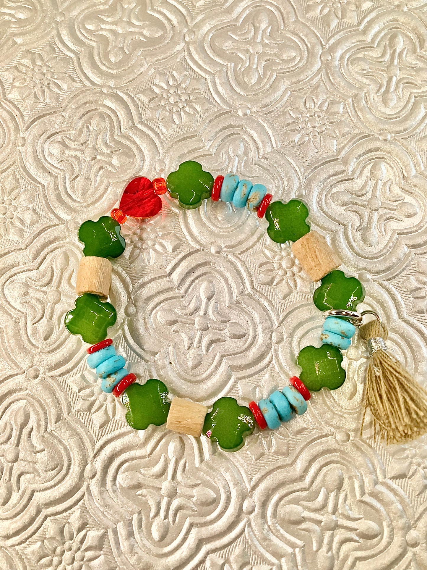 Red Heart All Luck Bracelet