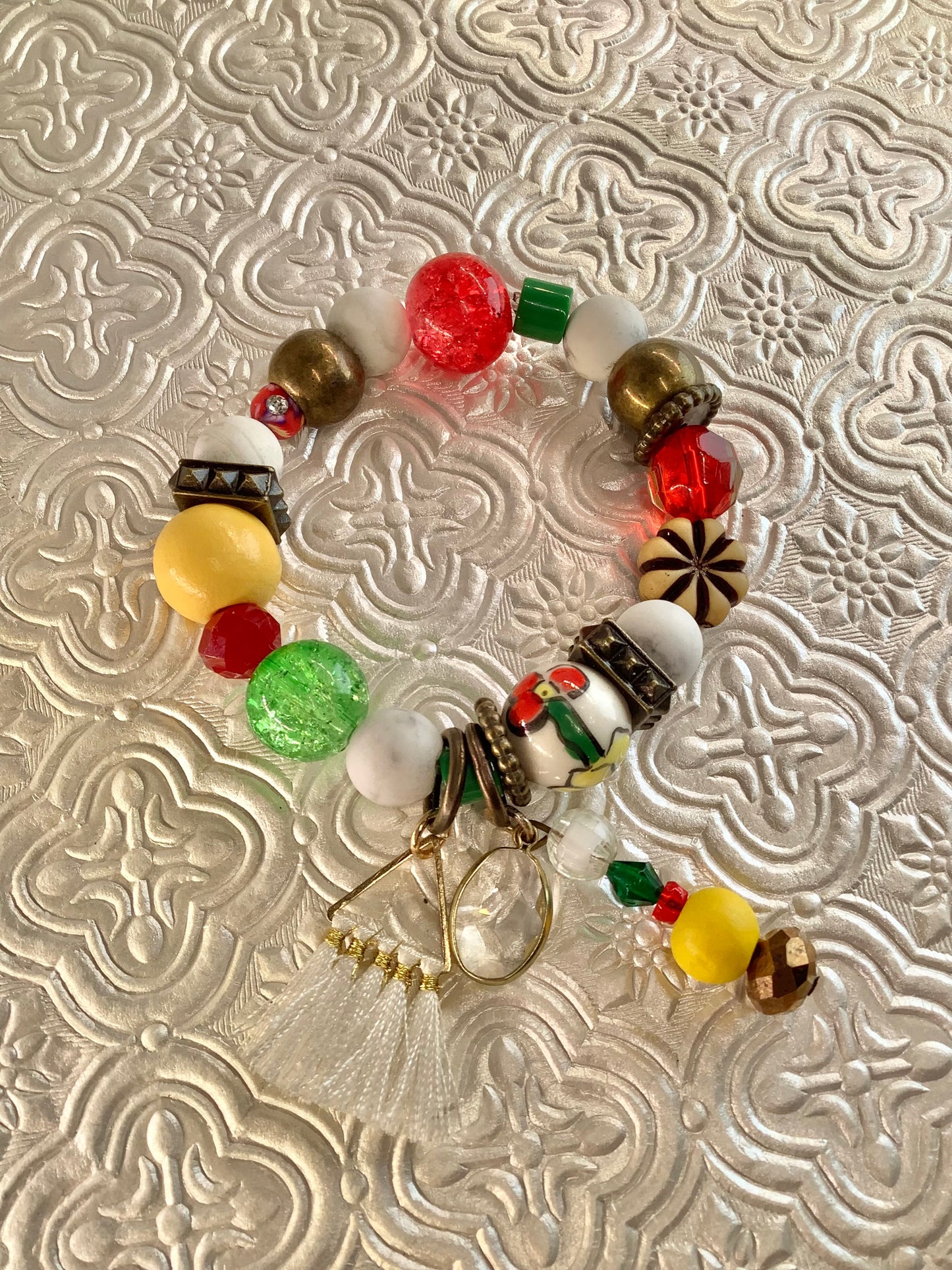 Bronzed Folkloric Bracelet