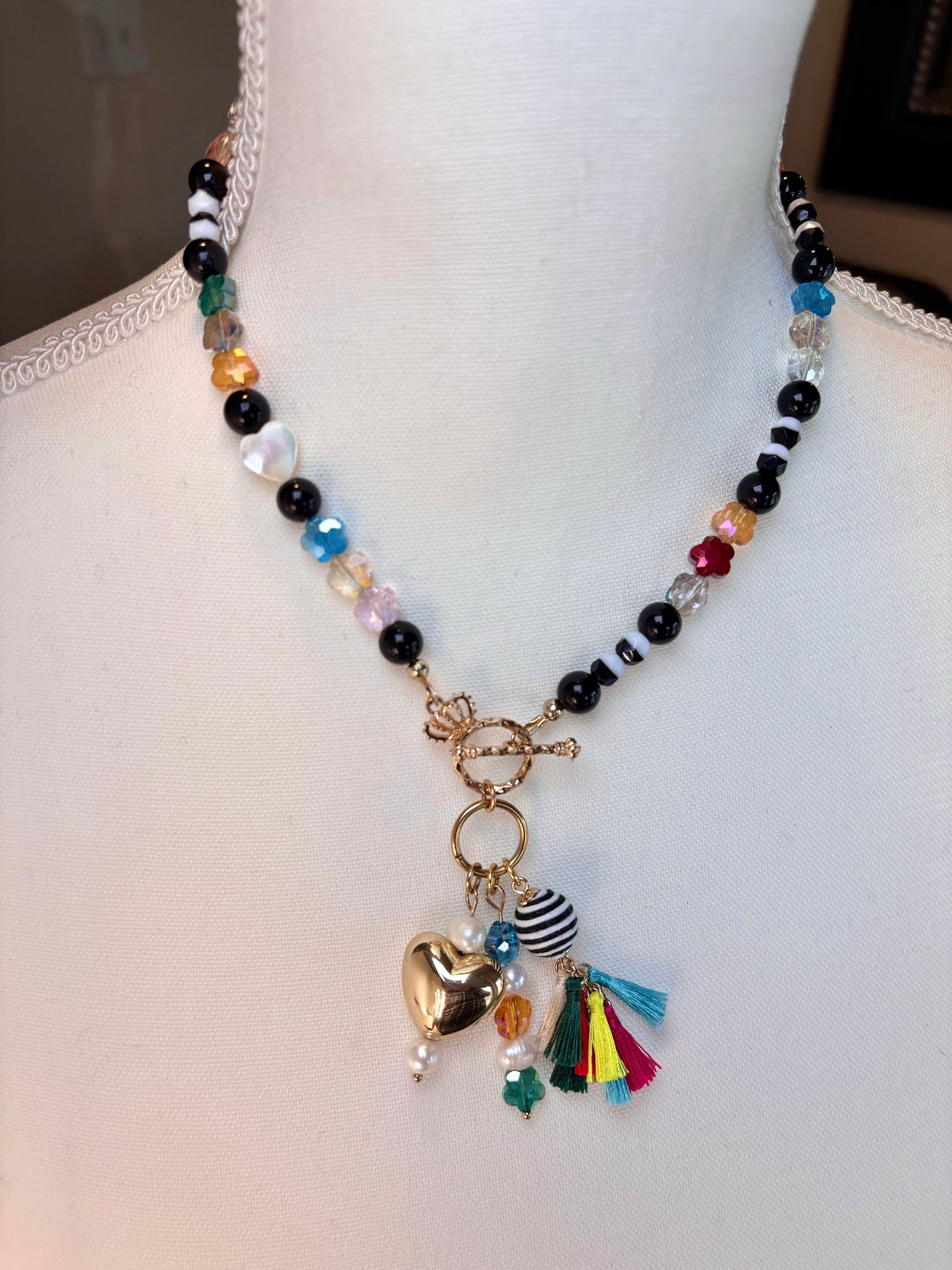 Flowers & Hearts Necklace