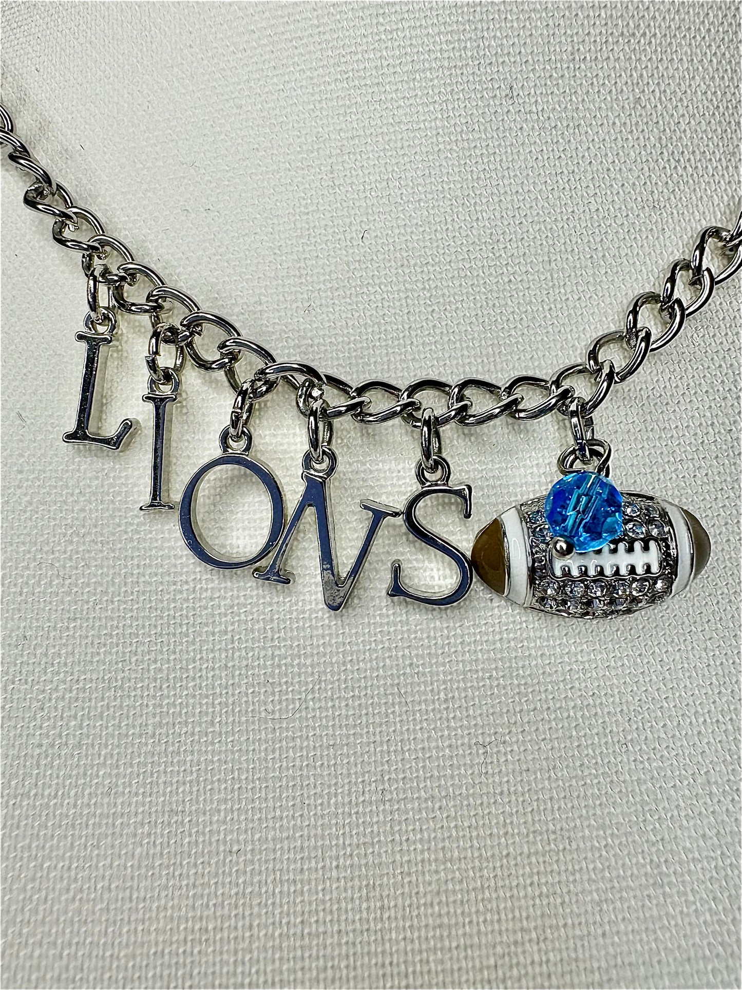 Detroit Lions ( Or your favorite team) Necklace