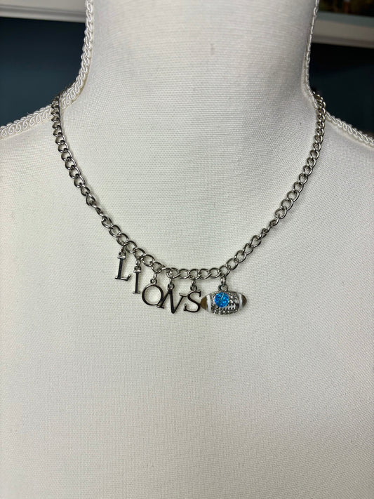 Detroit Lions ( Or your favorite team) Necklace