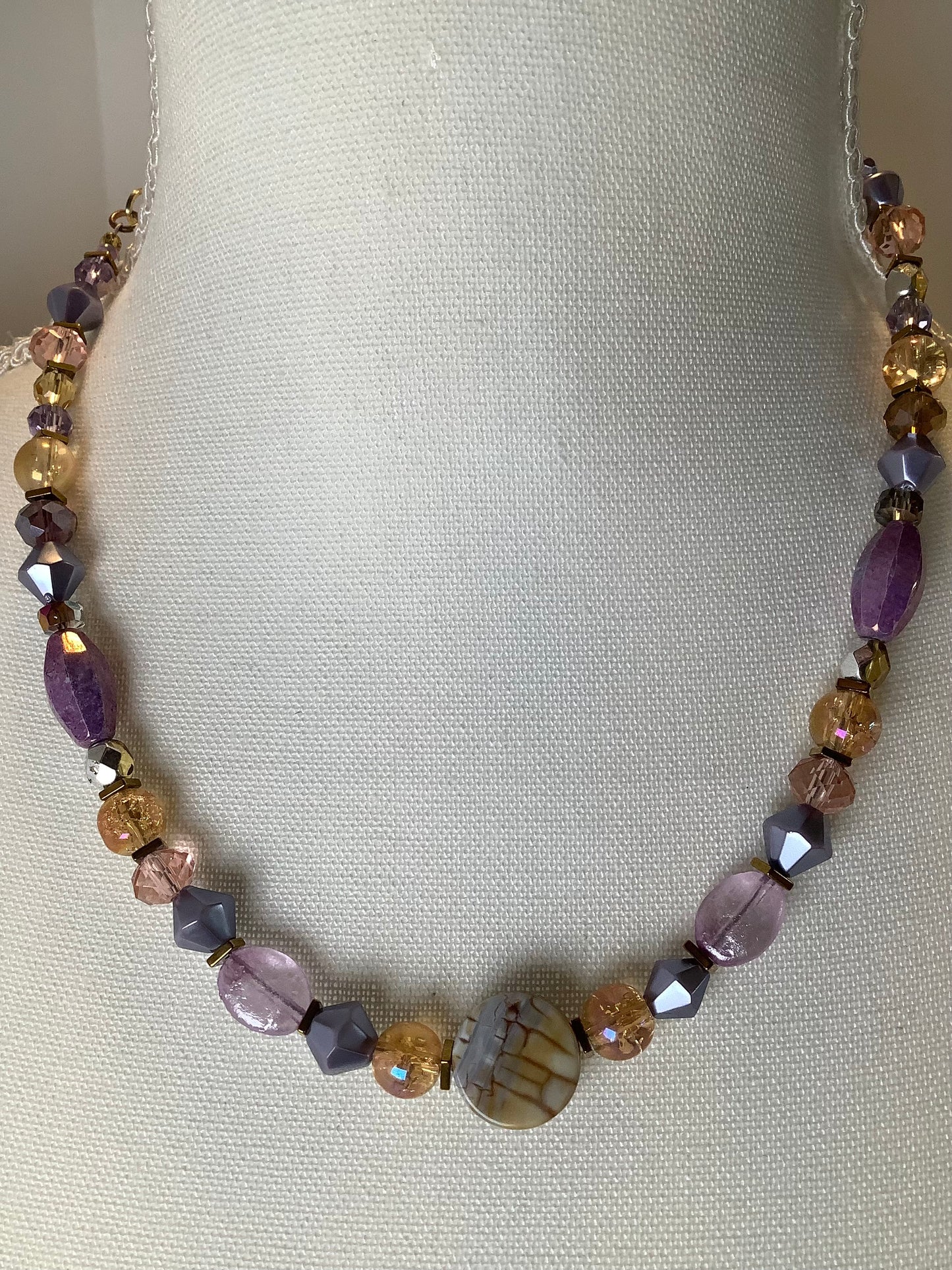 Agate Sunset Necklace