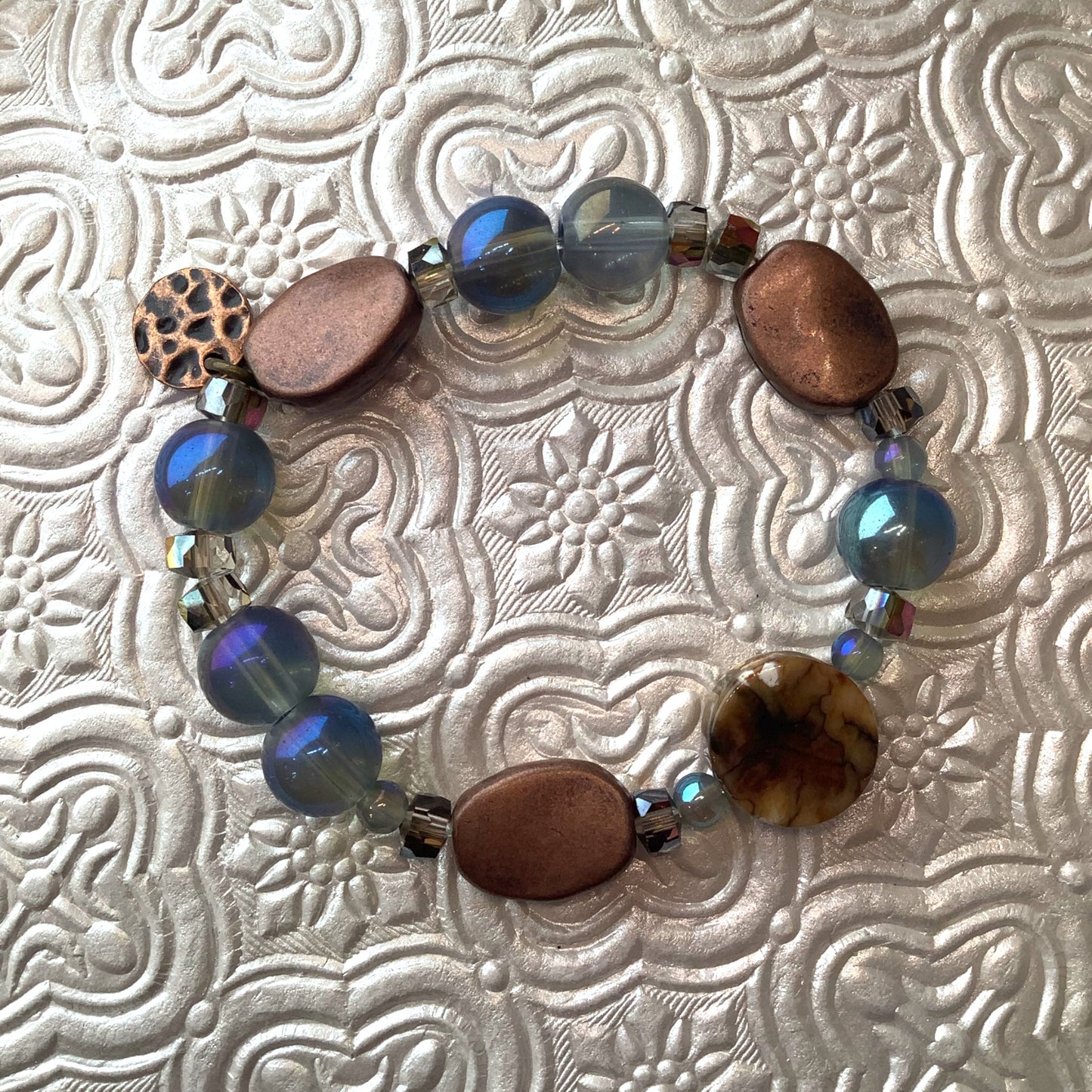 Copper ‘n Agate Bracelet