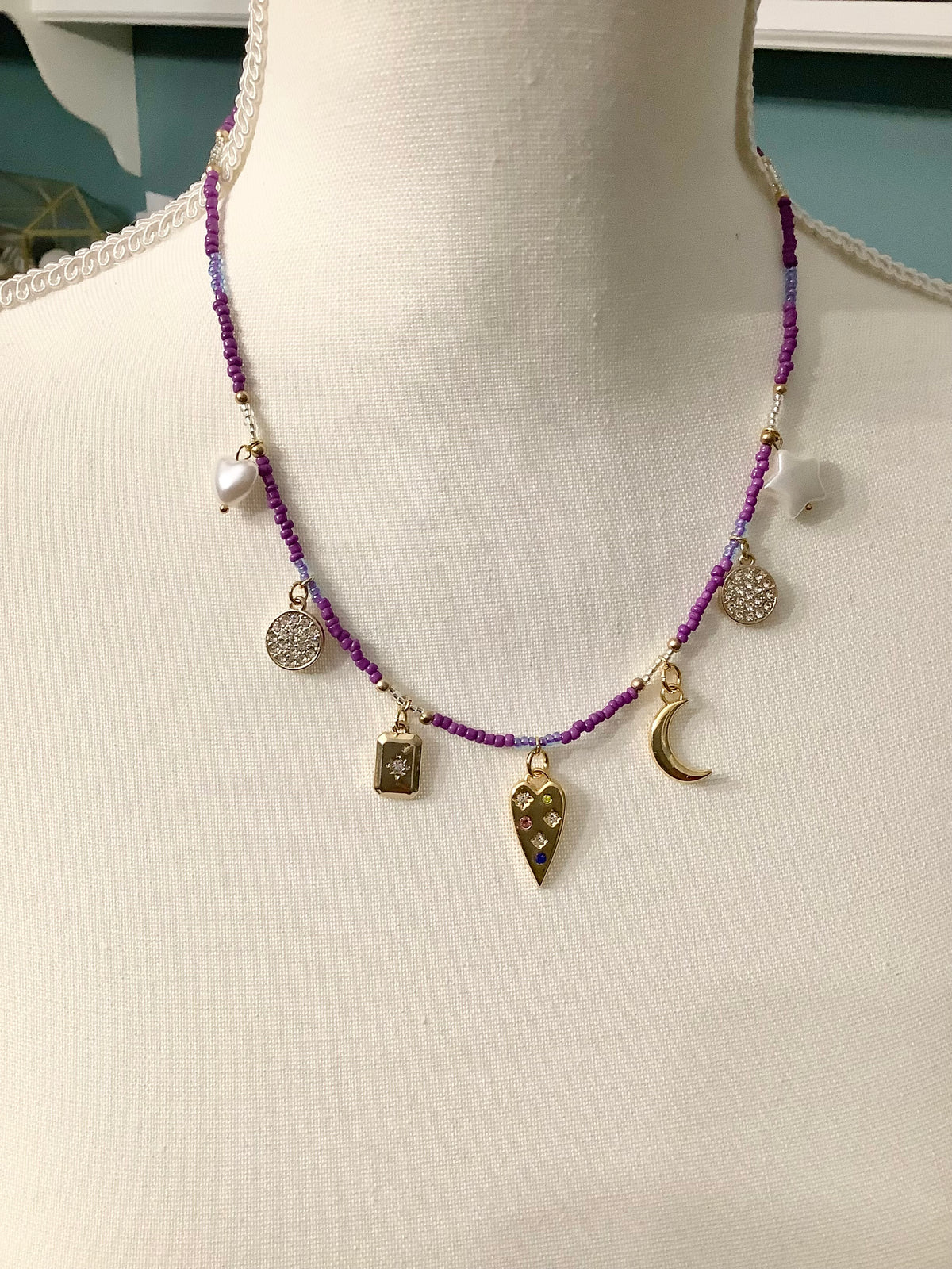 Charmed Seed Bead Chain