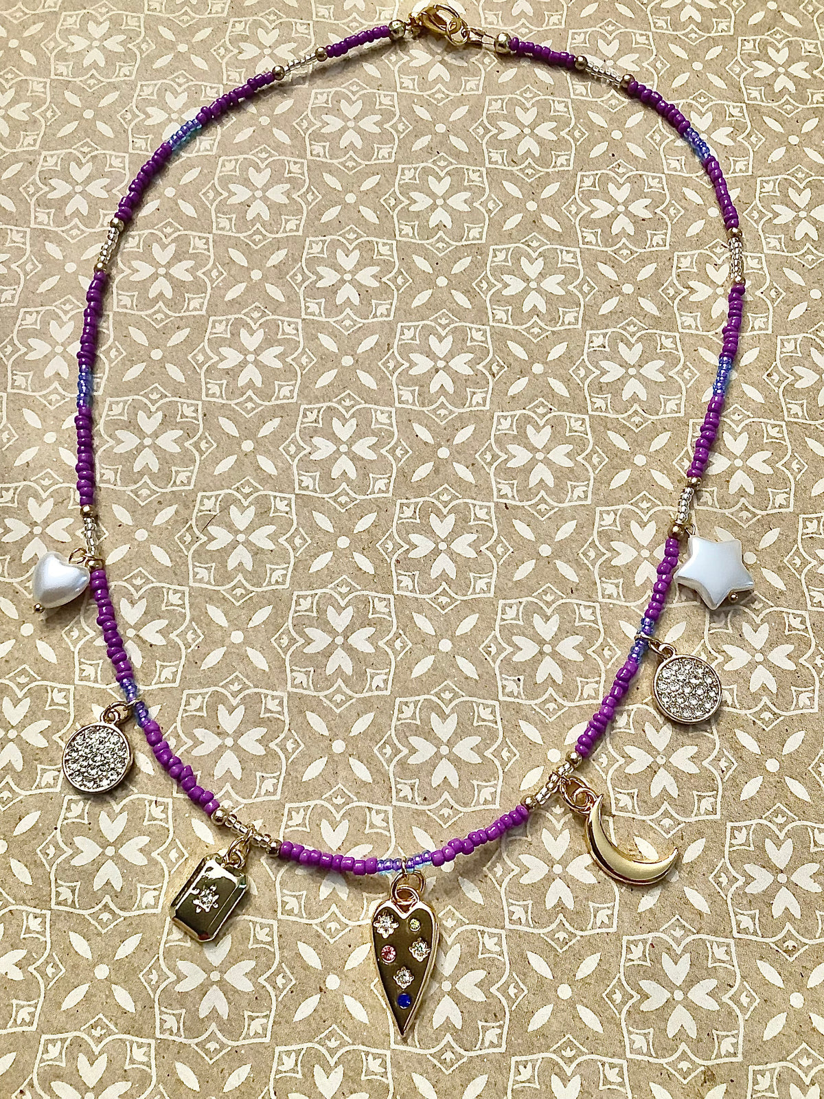 Charmed Seed Bead Chain