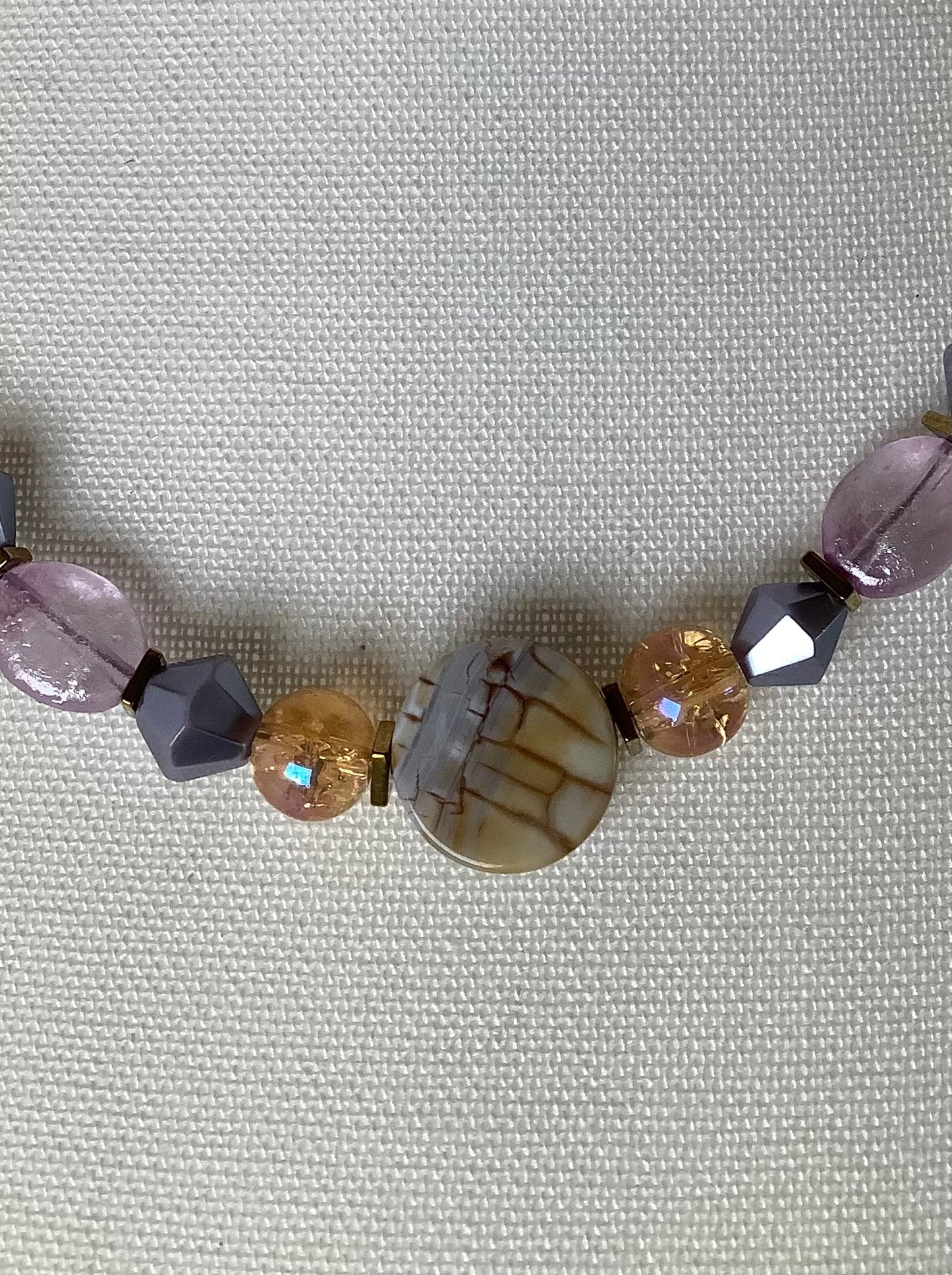 Agate Sunset Necklace