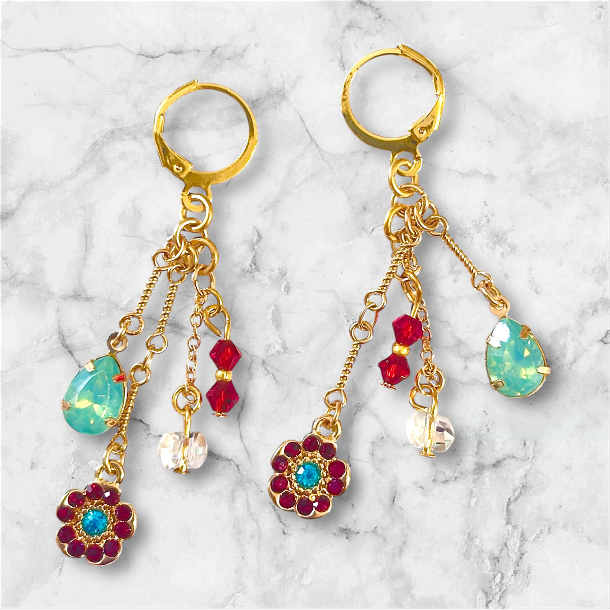 Dahlia Sky Rhinestone Dangle’s